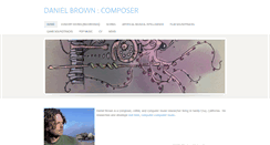 Desktop Screenshot of danielbrownmusic.com